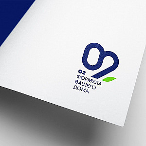 Наше портфолио - Логотип для "О2 - формула вашего дома"