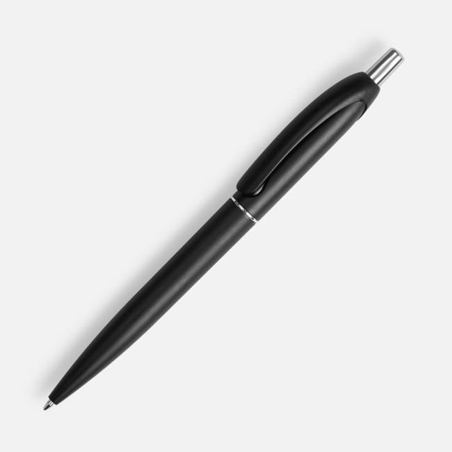 Ручка шариковая Bright Spark, черный металлик Ручка шариковая Bright Spark, черный металлик