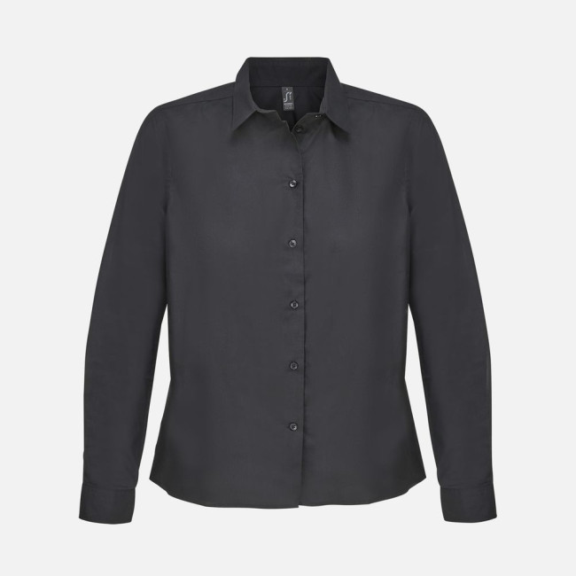 Рубашка женская Bailey Women, черная Рубашка женская Bailey Women, черная