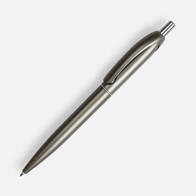 Ручка шариковая Bright Spark, серый металлик Ручка шариковая Bright Spark, серый металлик