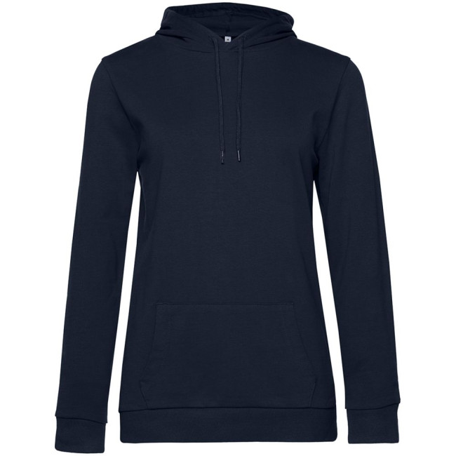 Толстовка с капюшоном женская Hoodie, темно-синяя Толстовка с капюшоном женская Hoodie, темно-синяя