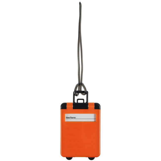Бирка для багажа Trolley, оранжевая Бирка для багажа Trolley, оранжевая