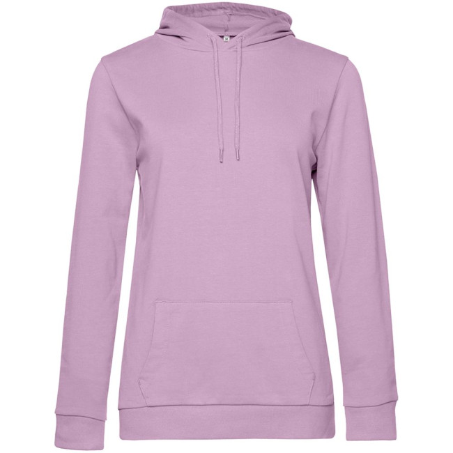 Толстовка с капюшоном женская Hoodie, сиреневая Толстовка с капюшоном женская Hoodie, сиреневая