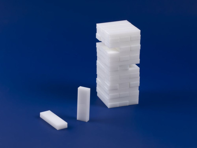 Игра Acrylic Tower, белая Игра Acrylic Tower, белая