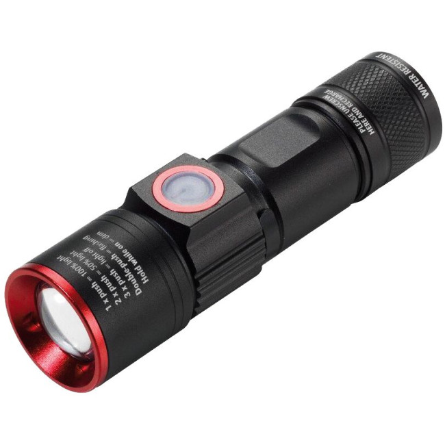Аккумуляторный фонарик Eco Beam Pro, черный Аккумуляторный фонарик Eco Beam Pro, черный