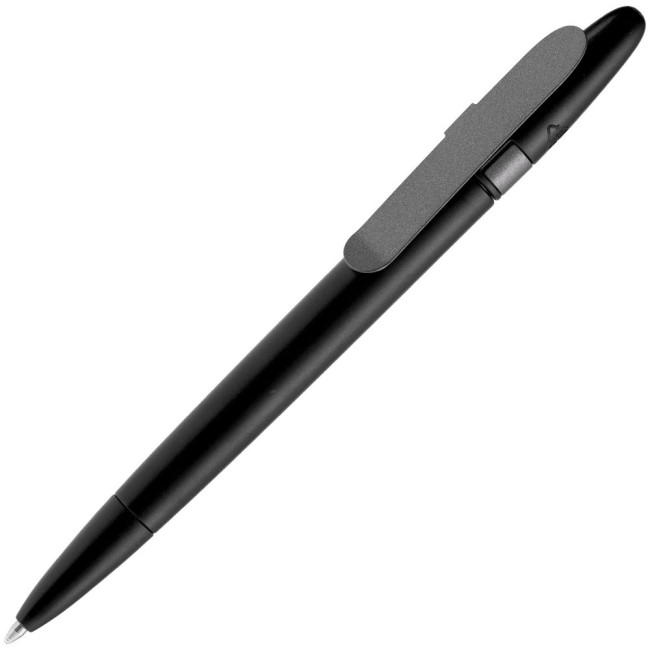 Ручка шариковая Prodir DS5 TSM Metal Clip, черная Ручка шариковая Prodir DS5 TSM Metal Clip, черная