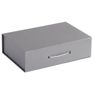 Коробка Case, серебристая