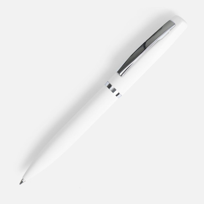 Ручка шариковая Bolt Soft Touch, белая Ручка шариковая Bolt Soft Touch, белая