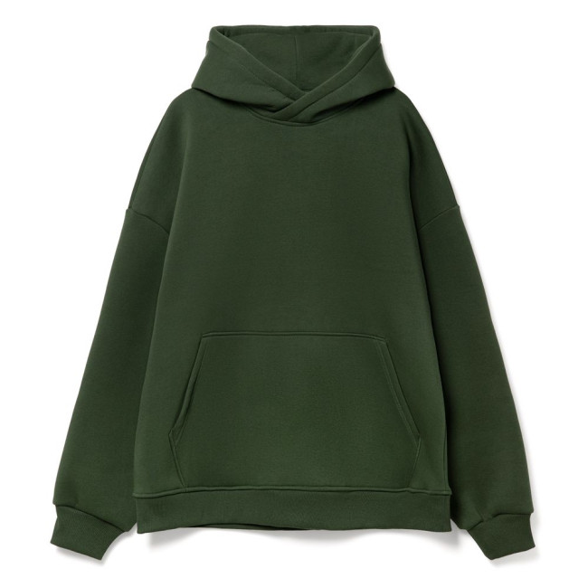 Худи Kulonga Oversize, темно-зеленое Худи Kulonga Oversize, темно-зеленое