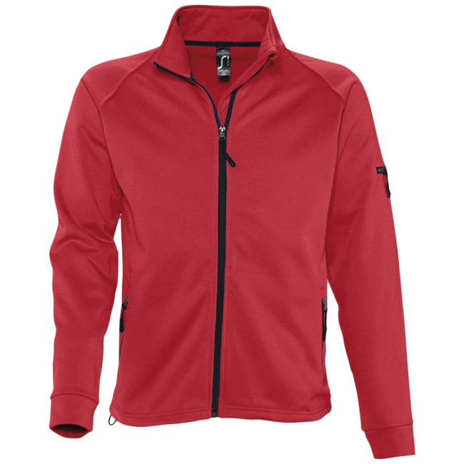 Куртка флисовая мужская New Look Men 250, красная Куртка флисовая мужская New Look Men 250, красная