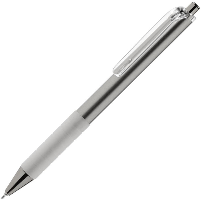 Ручка шариковая Easy Grip, серебристая Ручка шариковая Easy Grip, серебристая