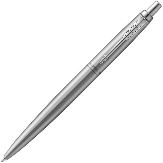 Ручка шариковая Parker Jotter XL Monochrome Grey, серебристая Ручка шариковая Parker Jotter XL Monochrome Grey, серебристая