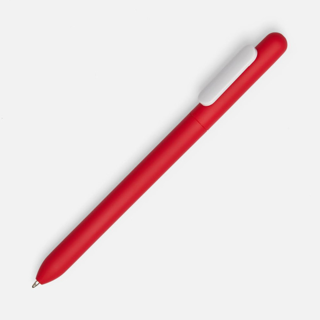 Ручка шариковая Swiper Soft Touch, красная с белым Ручка шариковая Swiper Soft Touch, красная с белым
