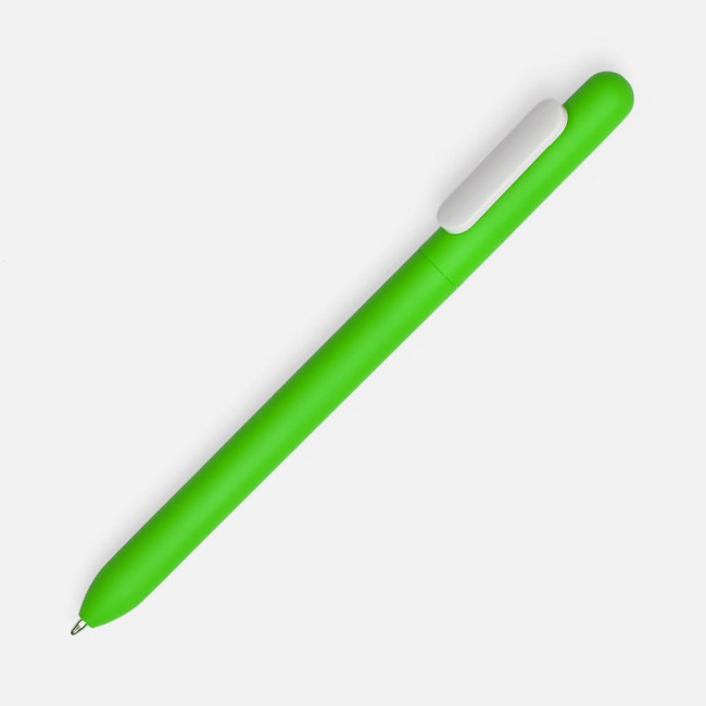 Ручка шариковая Swiper Soft Touch, зеленая с белым Ручка шариковая Swiper Soft Touch, зеленая с белым