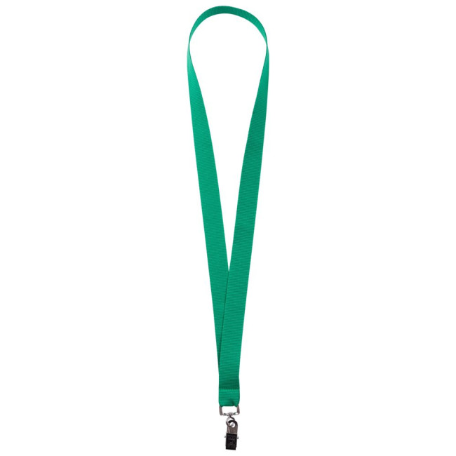 Лента для бейджа Neckband, зеленая Лента для бейджа Neckband, зеленая