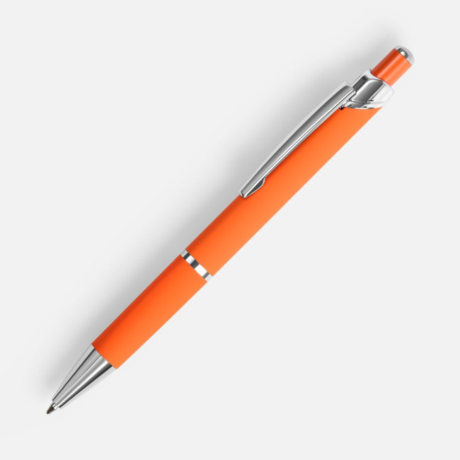 Ручка шариковая Chromos Soft Touch, оранжевая Ручка шариковая Chromos Soft Touch, оранжевая